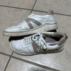 White and Gray MIA Sneakers